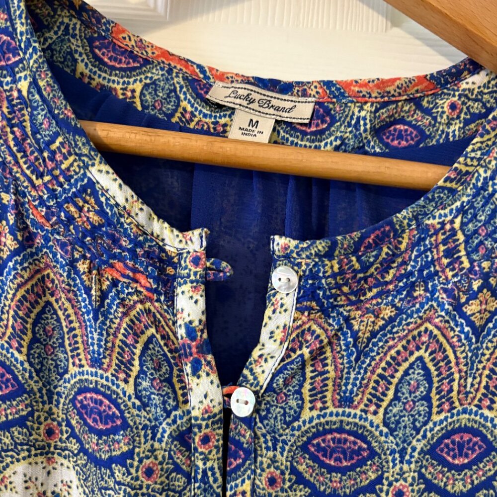 Lucky Brand Lined Sleeveless Cocktail Dress size M